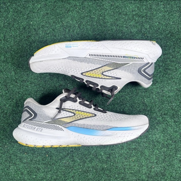 Brooks Other - Brooks Glycerin GTS 21 Athletic Sneaker Mens 9.5D White Mesh Running No Insoles
